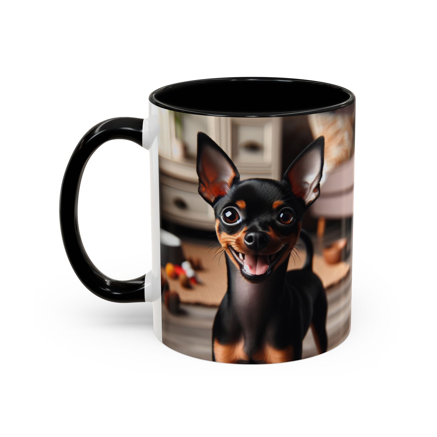 English Toy Terrier Accent Coffee Mug - Perfect Gift for Dog Lovers