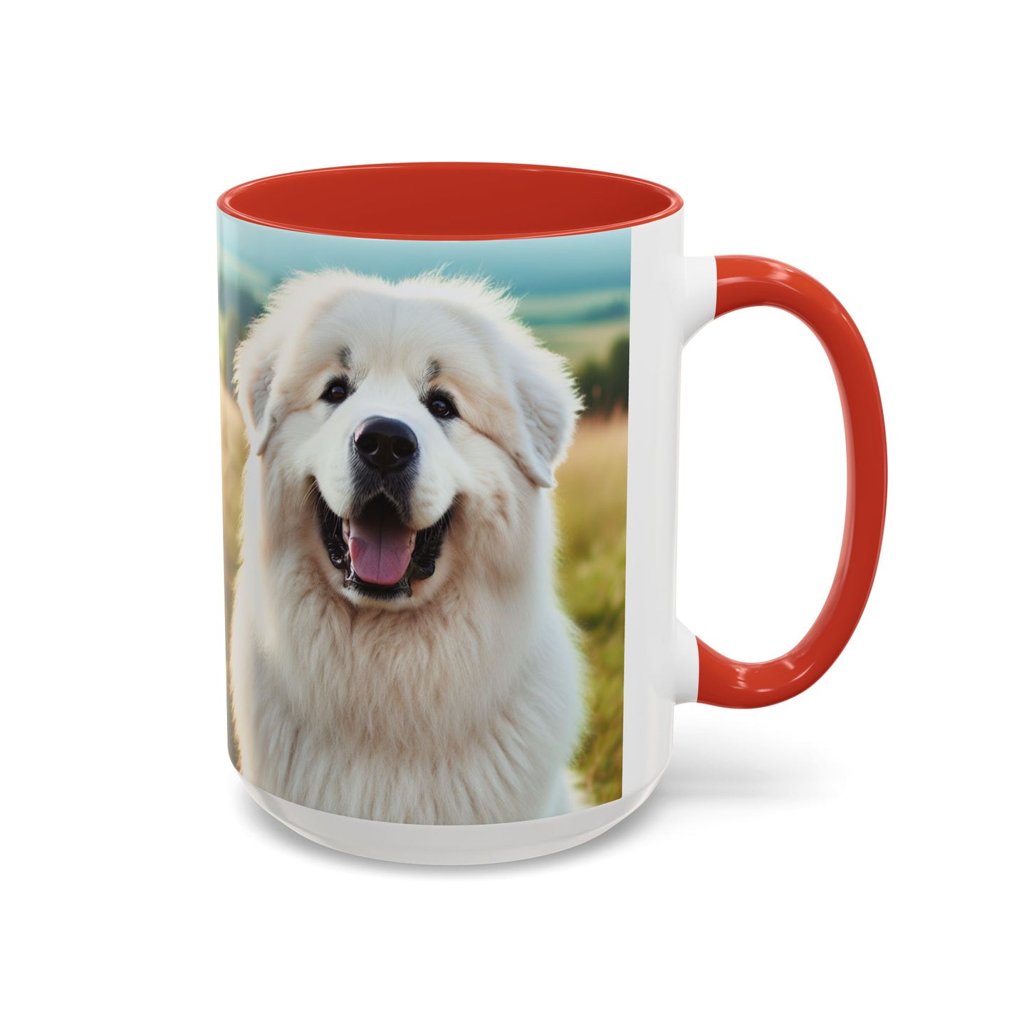 Great Pyrenees Accent Coffee Mug - Perfect Gift for Dog Lovers