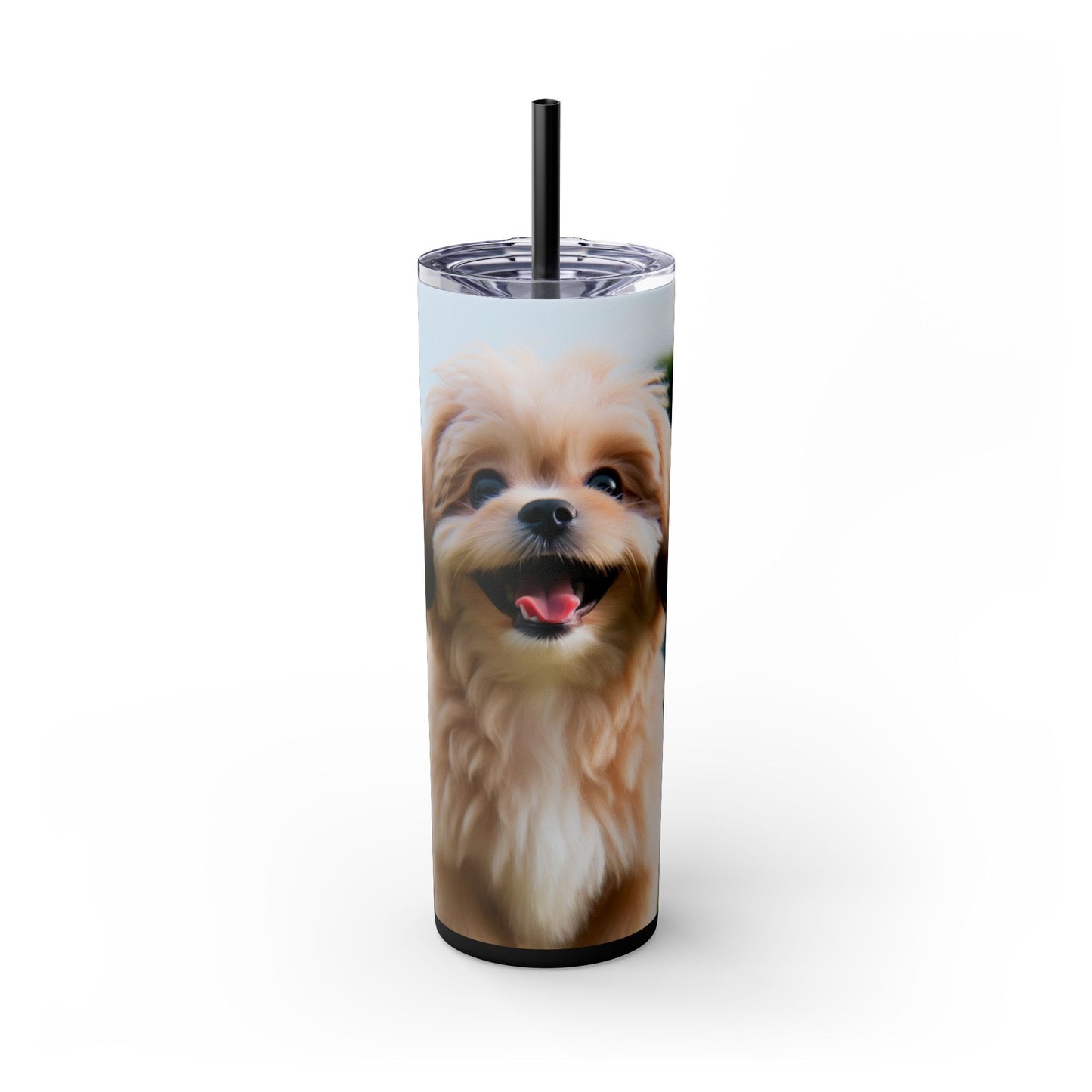 Pekapoo Tumbler with Straw, 20oz