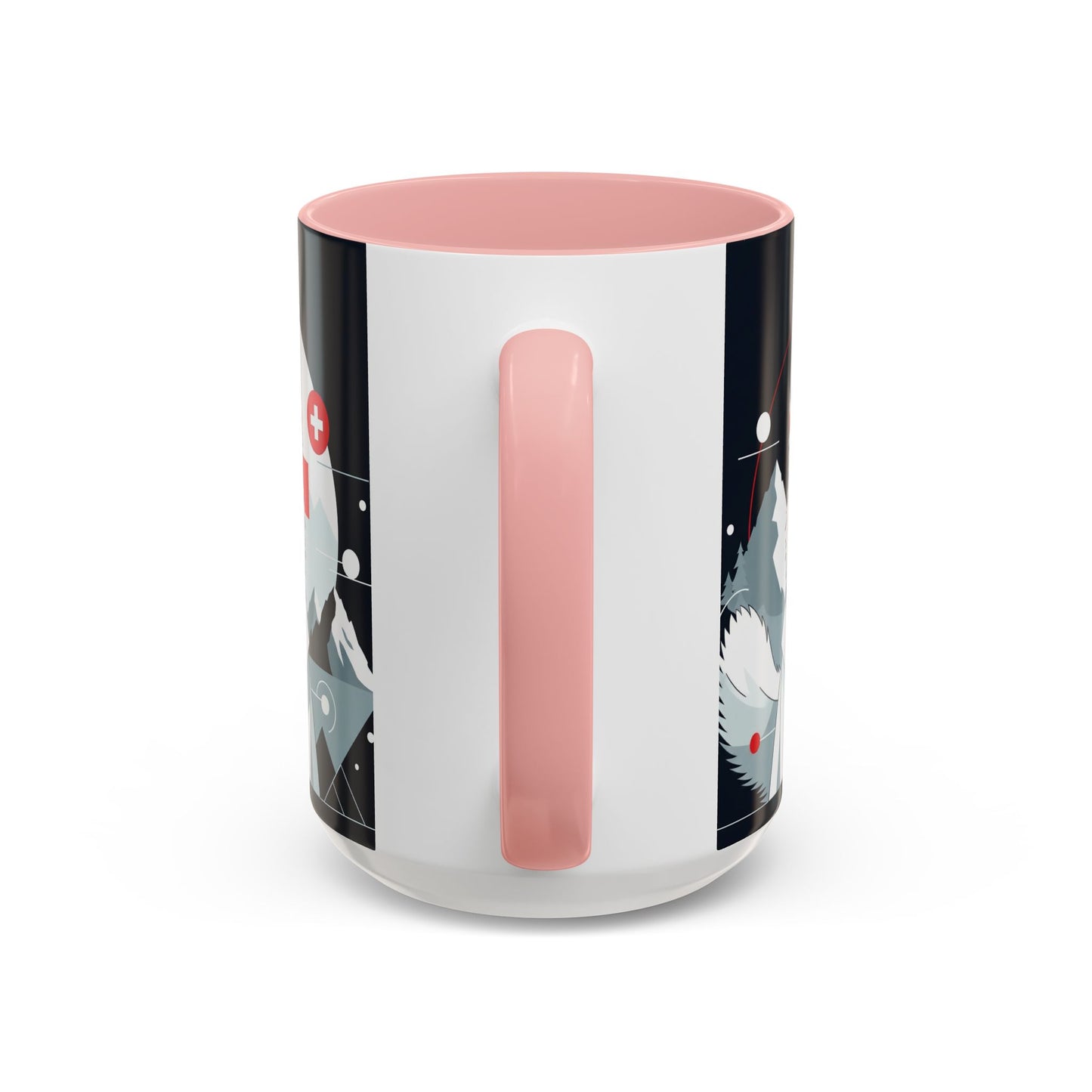 White Swiss Shepherd Dog Accent Coffee Mug - Perfect Gift for Dog Lovers