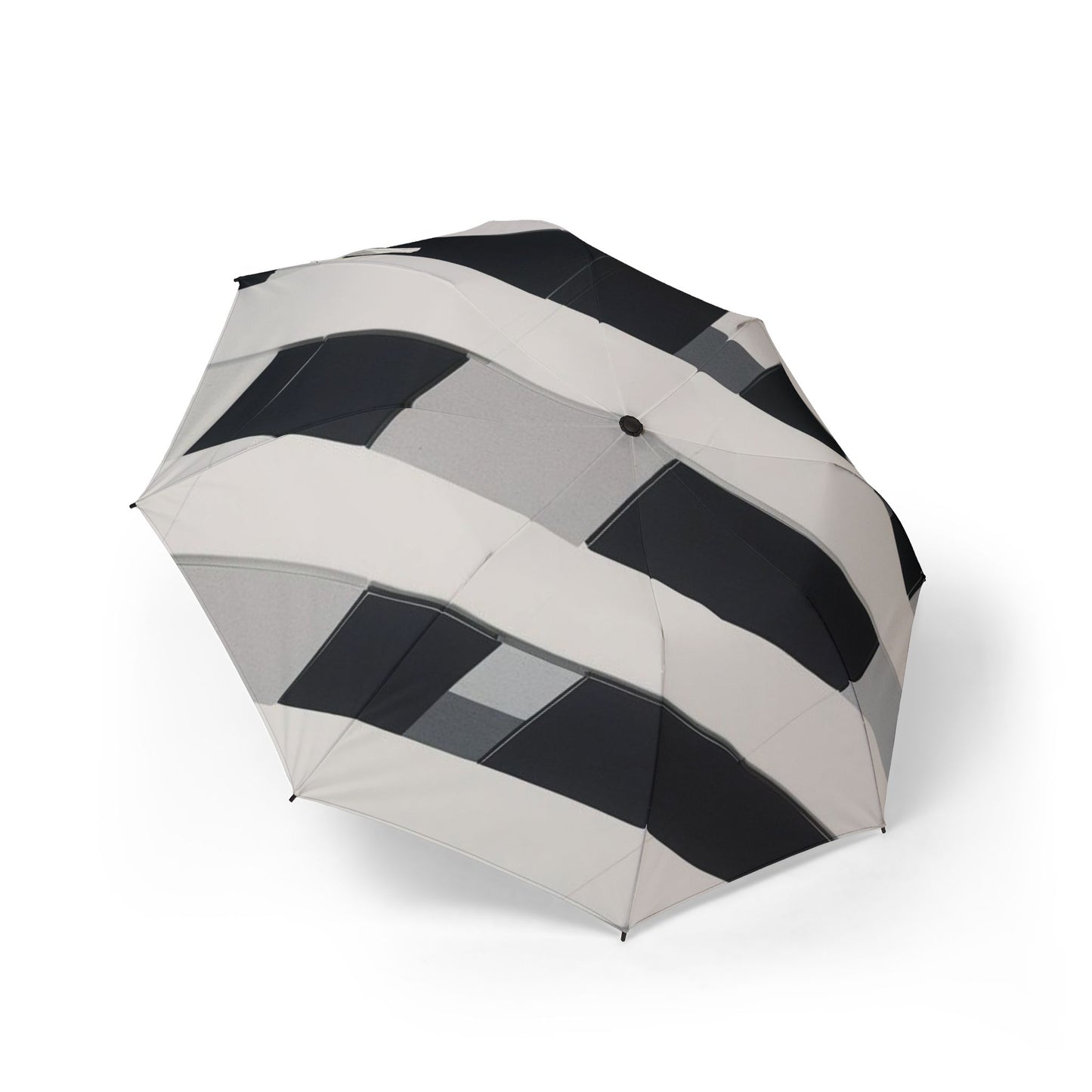 Optical Illusion Semi-Automatic Foldable Umbrella