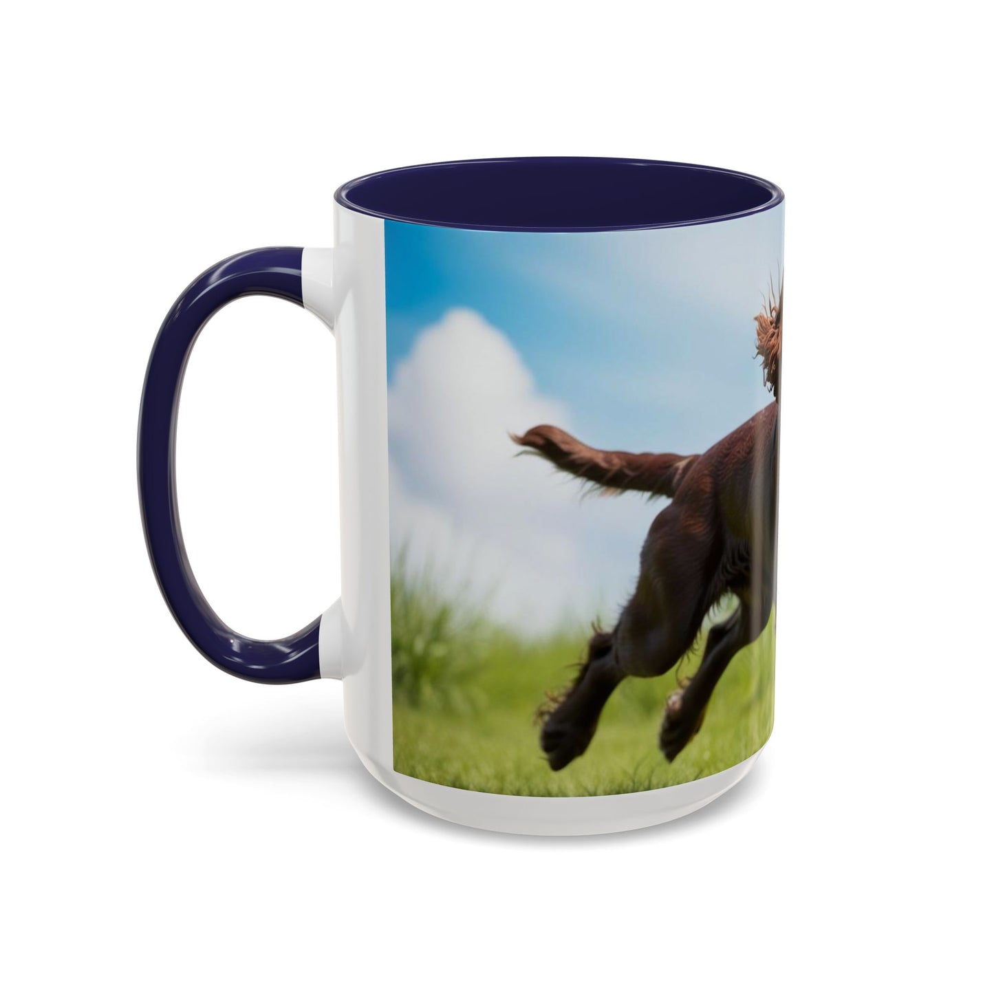 Irish Water Spaniel Accent Coffee Mug - Perfect Gift for Dog Lovers