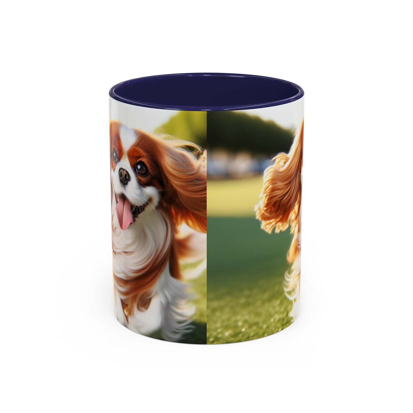 Cavalier King Charles Spaniel Accent Coffee Mug - Perfect Gift for Dog Lovers
