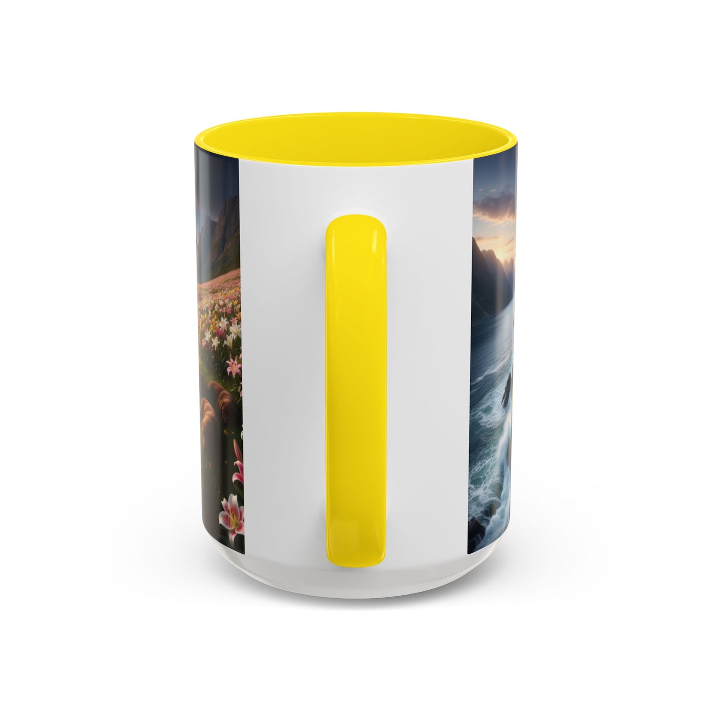 Chocolate Labrador Retriever Accent Mug – Ceramic Coffee Cup