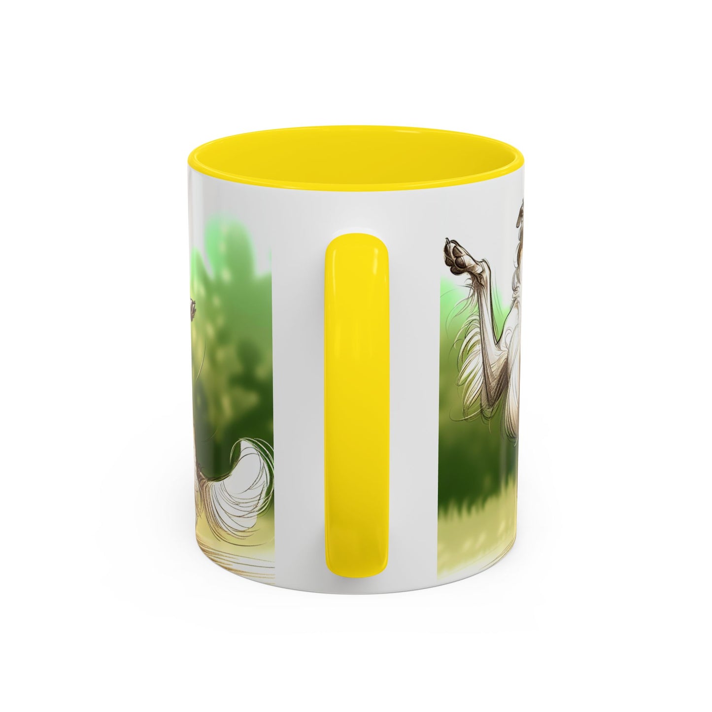 Borzoi Accent Coffee Mug - Perfect Gift for Dog Lovers