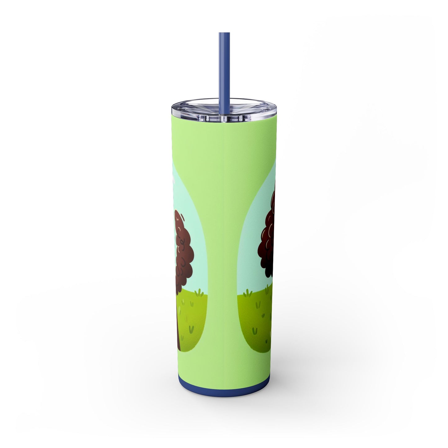 Irish Water Spaniel Tumbler with Straw, 20oz