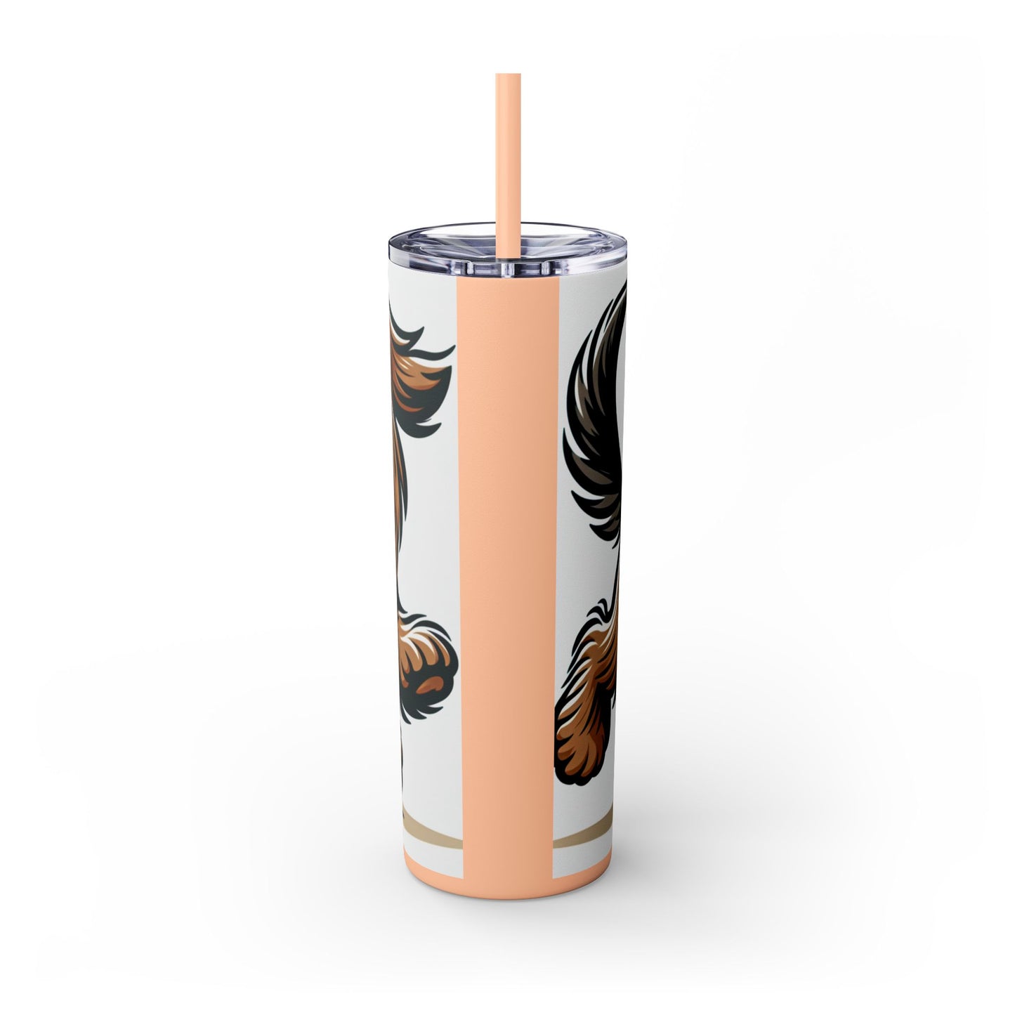 Otterhound Skinny Tumbler with Straw, 20oz