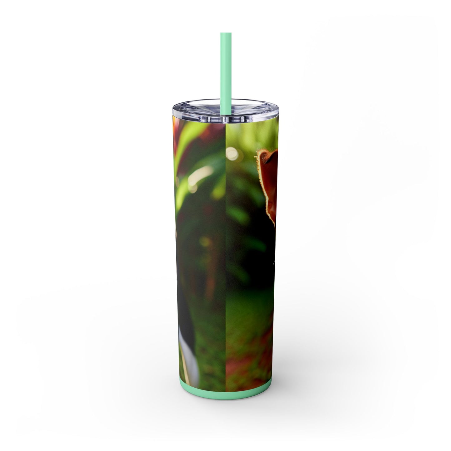 Brazilian Terrier Tumbler with Straw, 20oz