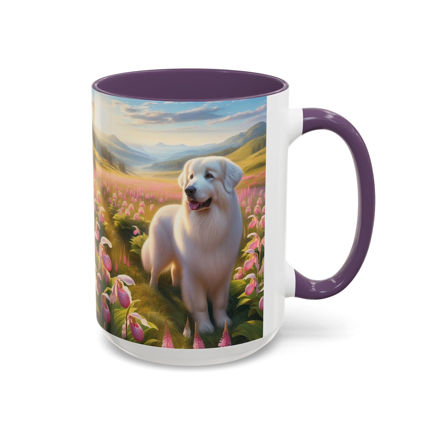 Great Pyrenees Accent Coffee Mug - Perfect Gift for Dog Lovers