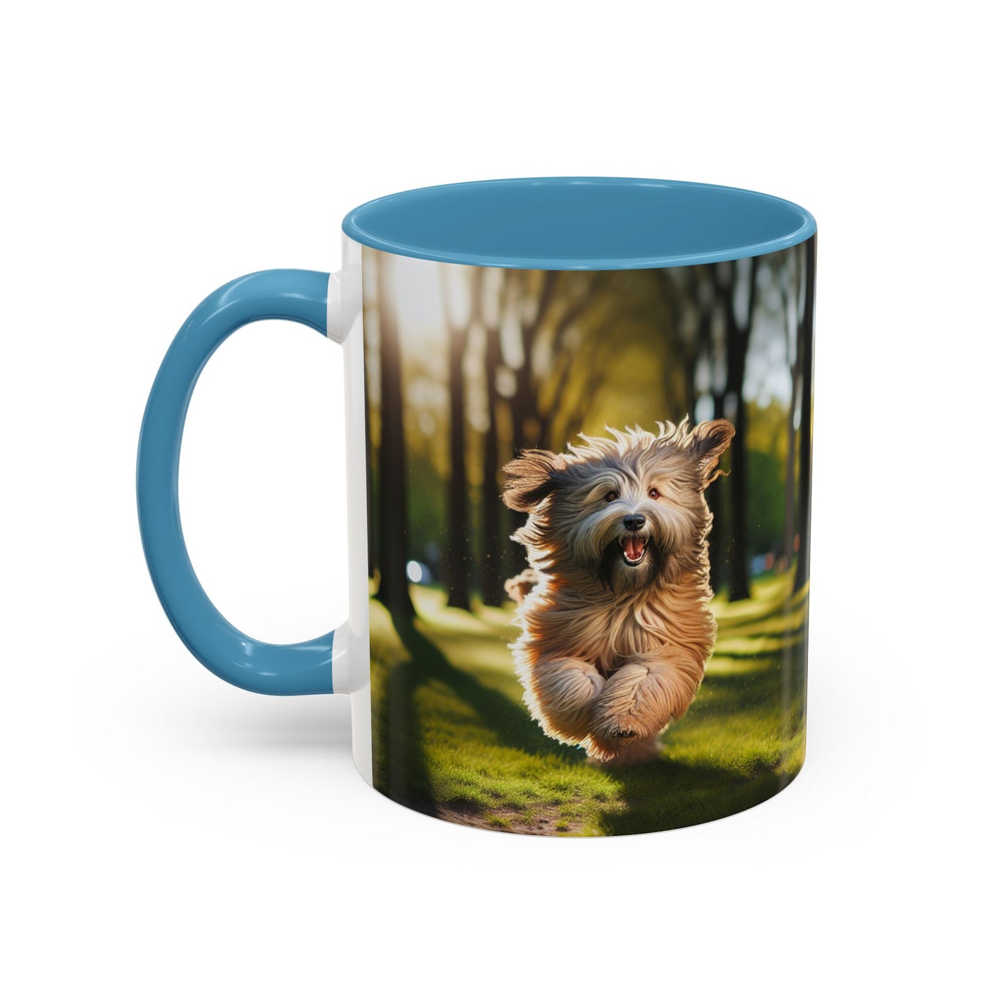 Polish Lowland Sheepdog Accent Coffee Mug - Perfect Gift for Dog Lovers