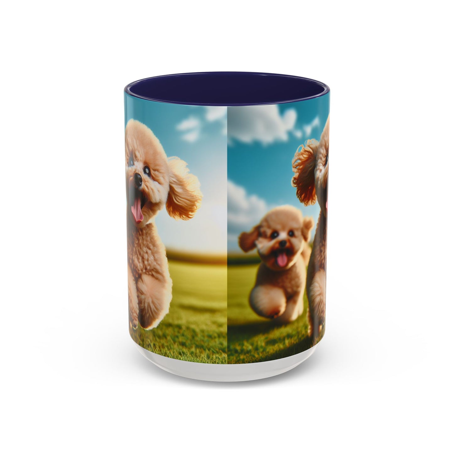 Toy Poodle Accent Coffee Mug - Perfect Gift for Dog Lovers