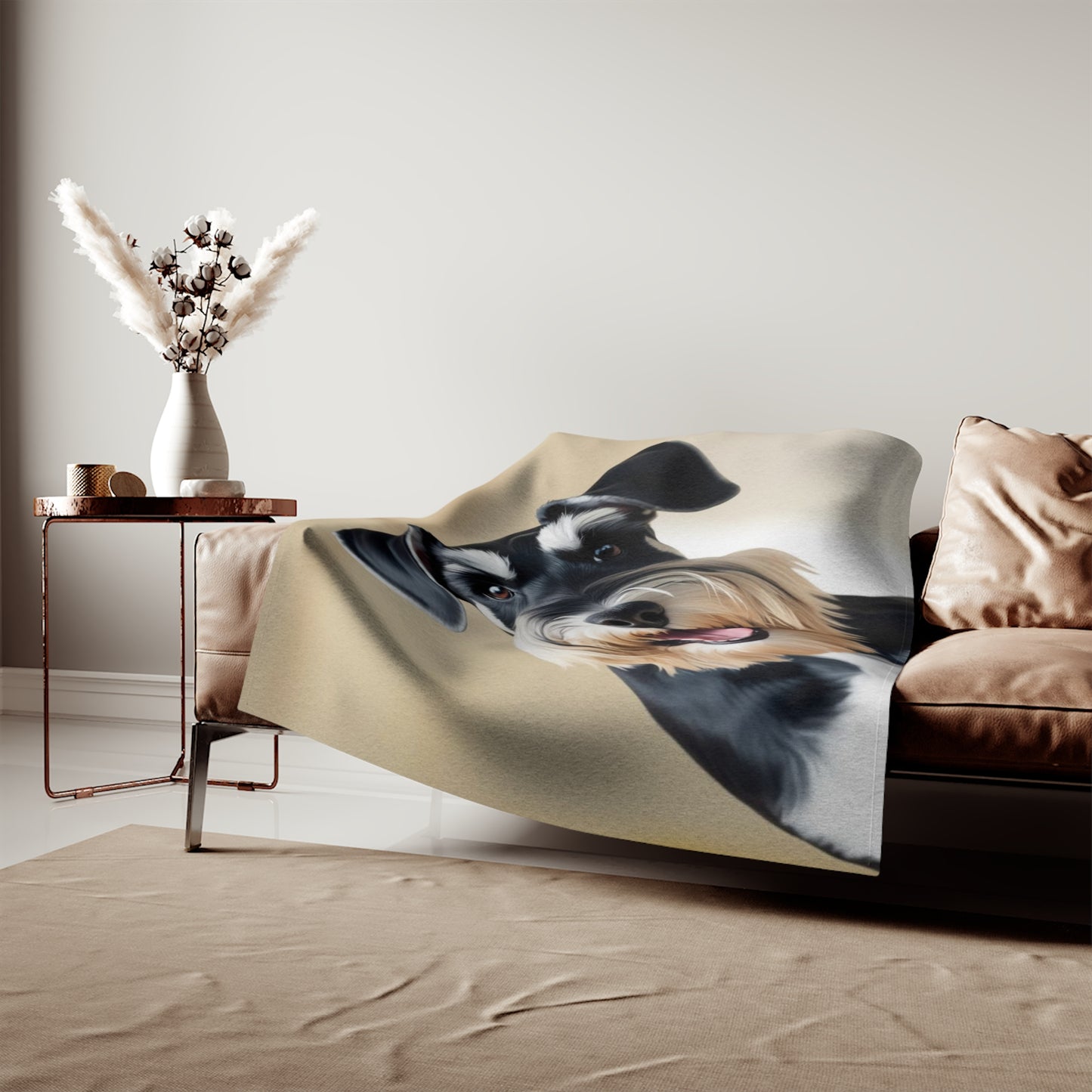 Giant Schnauzer Sweatshirt Blanket