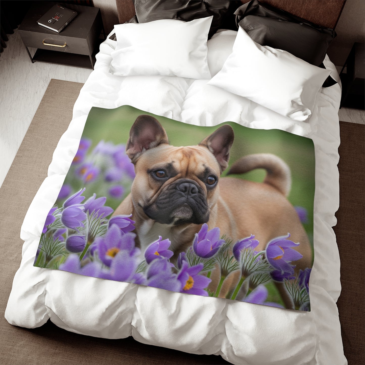 French Bulldog Sweatshirt Blanket