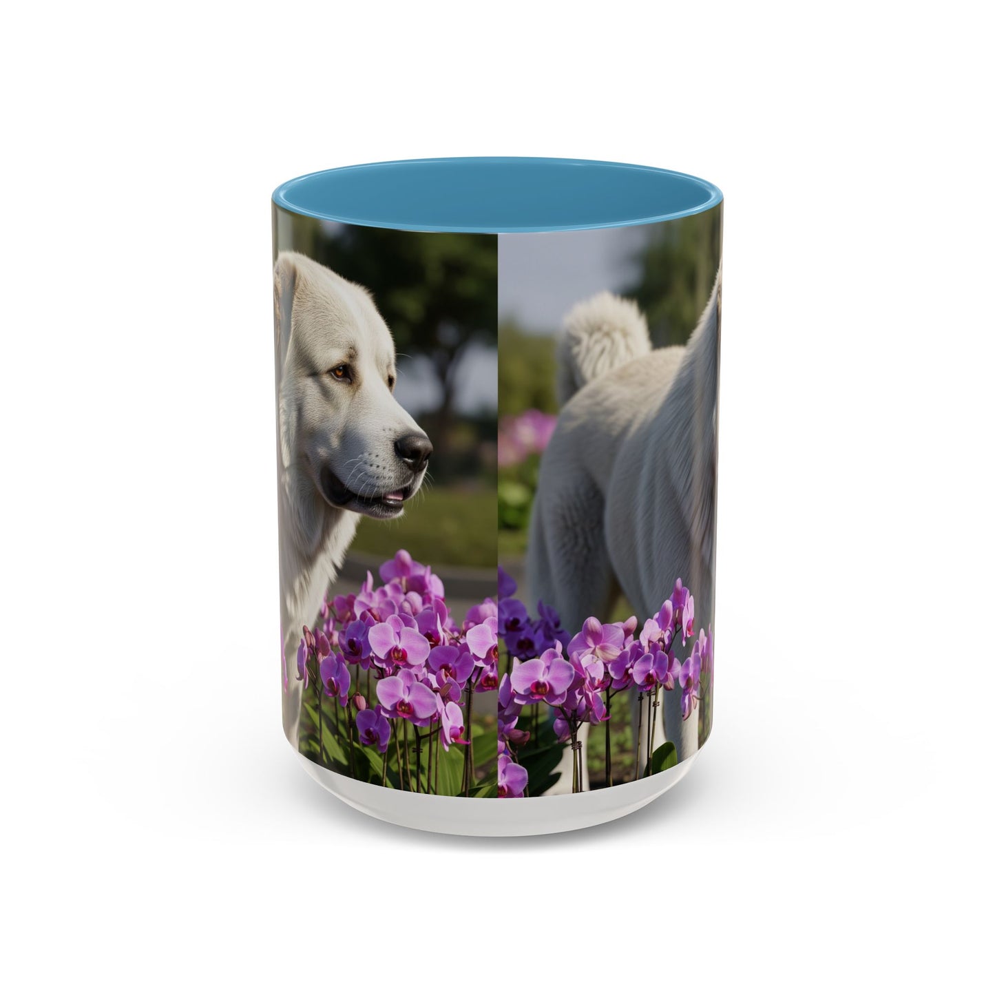 Caucasian Shepherd Dog Accent Coffee Mug - Perfect Gift for Dog Lovers