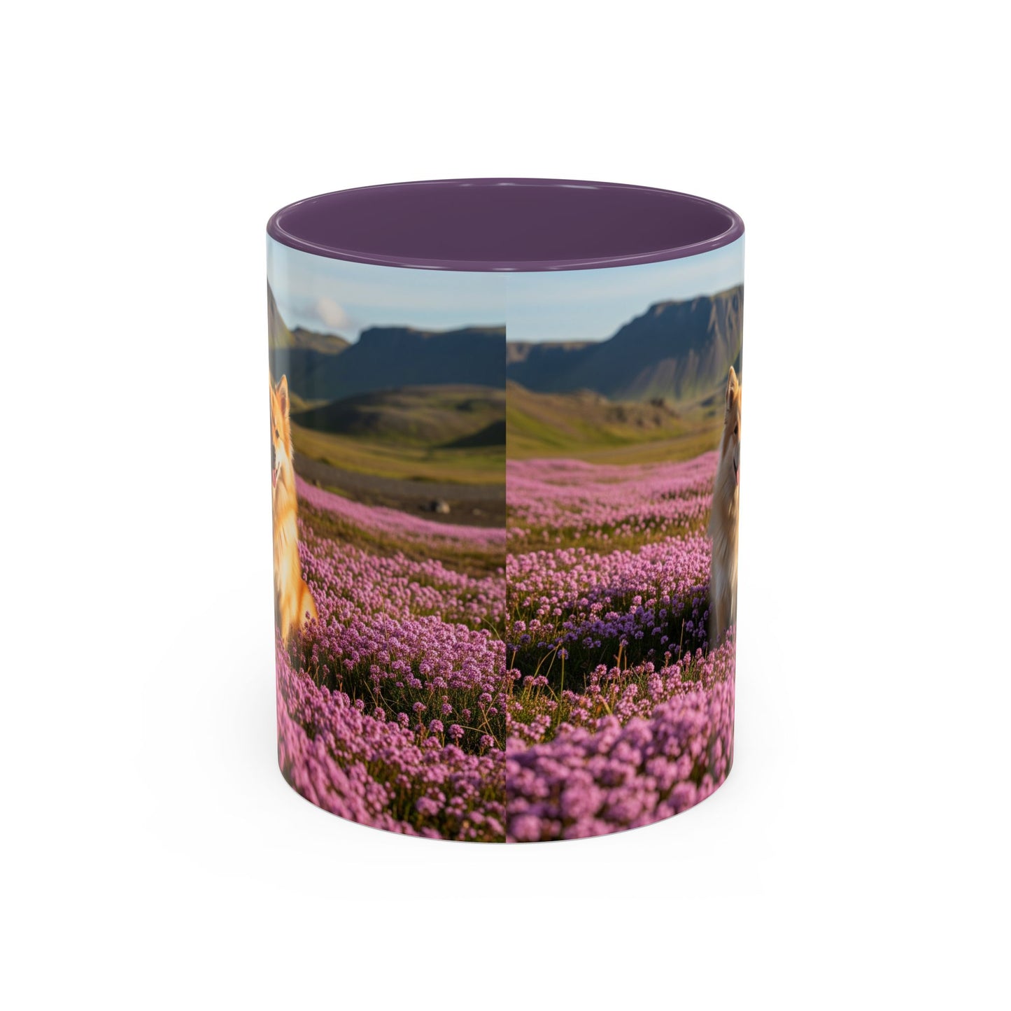 Icelandic Sheepdog Accent Coffee Mug - Perfect Gift for Dog Lovers