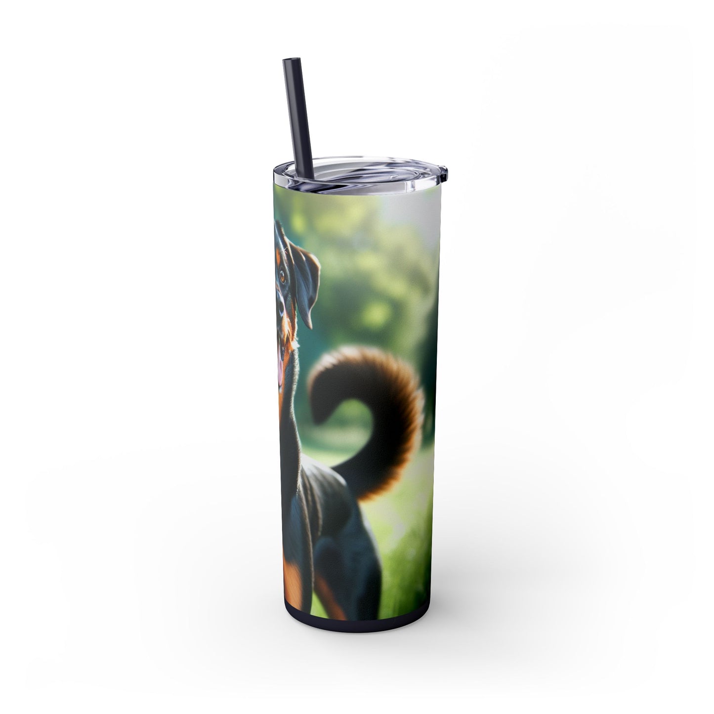 Beauceron Tumbler with Straw, 20oz