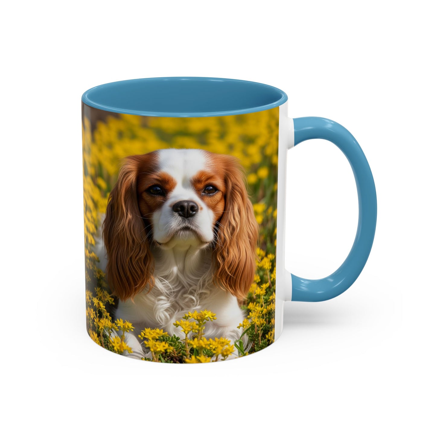 Cavalier King Charles Spaniel Accent Coffee Mug - Perfect Gift for Dog Lovers