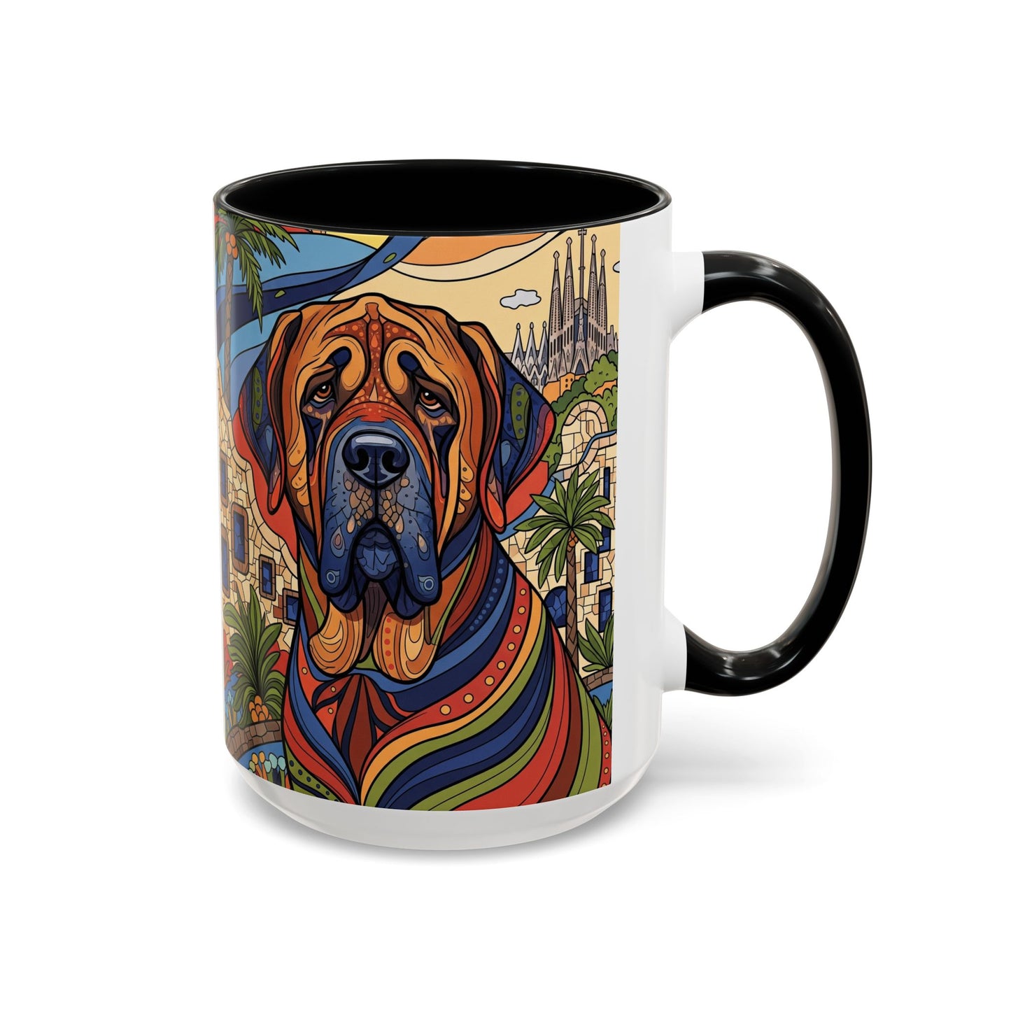 Spanish Mastiff Accent Coffee Mug - Perfect Gift for Dog Lovers