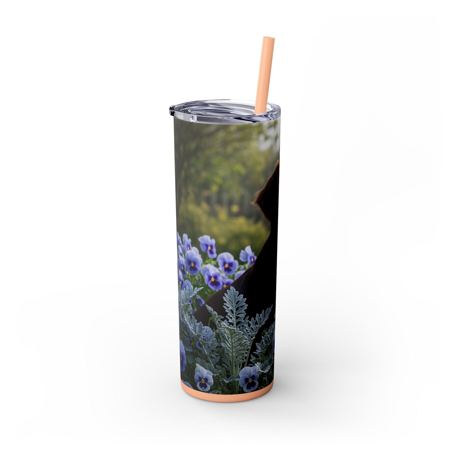 Small Munsterlander Tumbler with Straw, 20oz