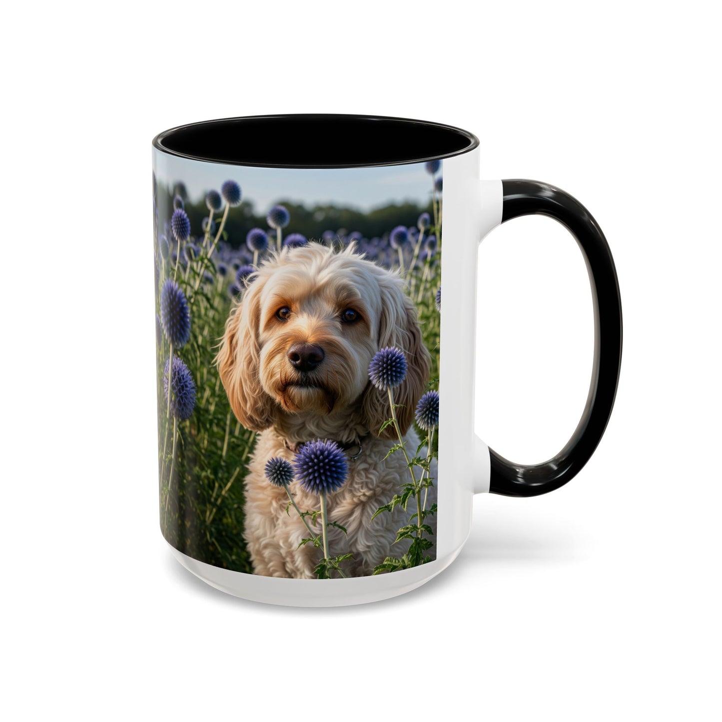 Spoodle Accent Coffee Mug - Perfect Gift for Dog Lovers