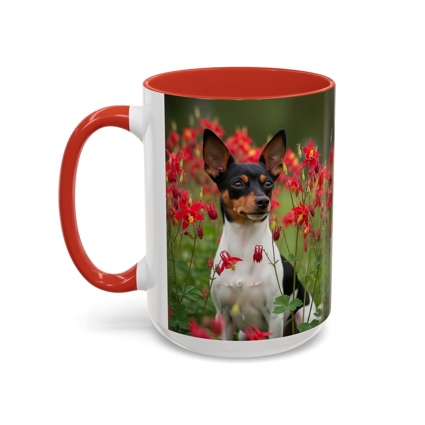 Toy Fox Terrier Accent Coffee Mug - Perfect Gift for Dog Lovers