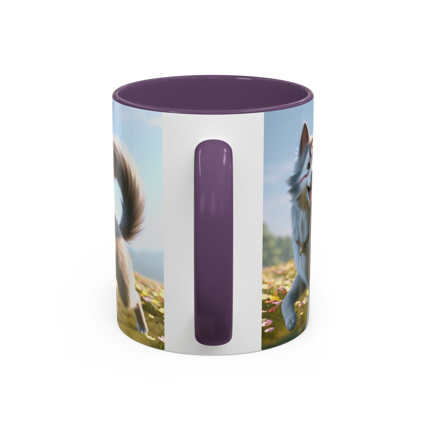 Cadabomb Okami Accent Coffee Mug - Perfect Gift for Dog Lovers