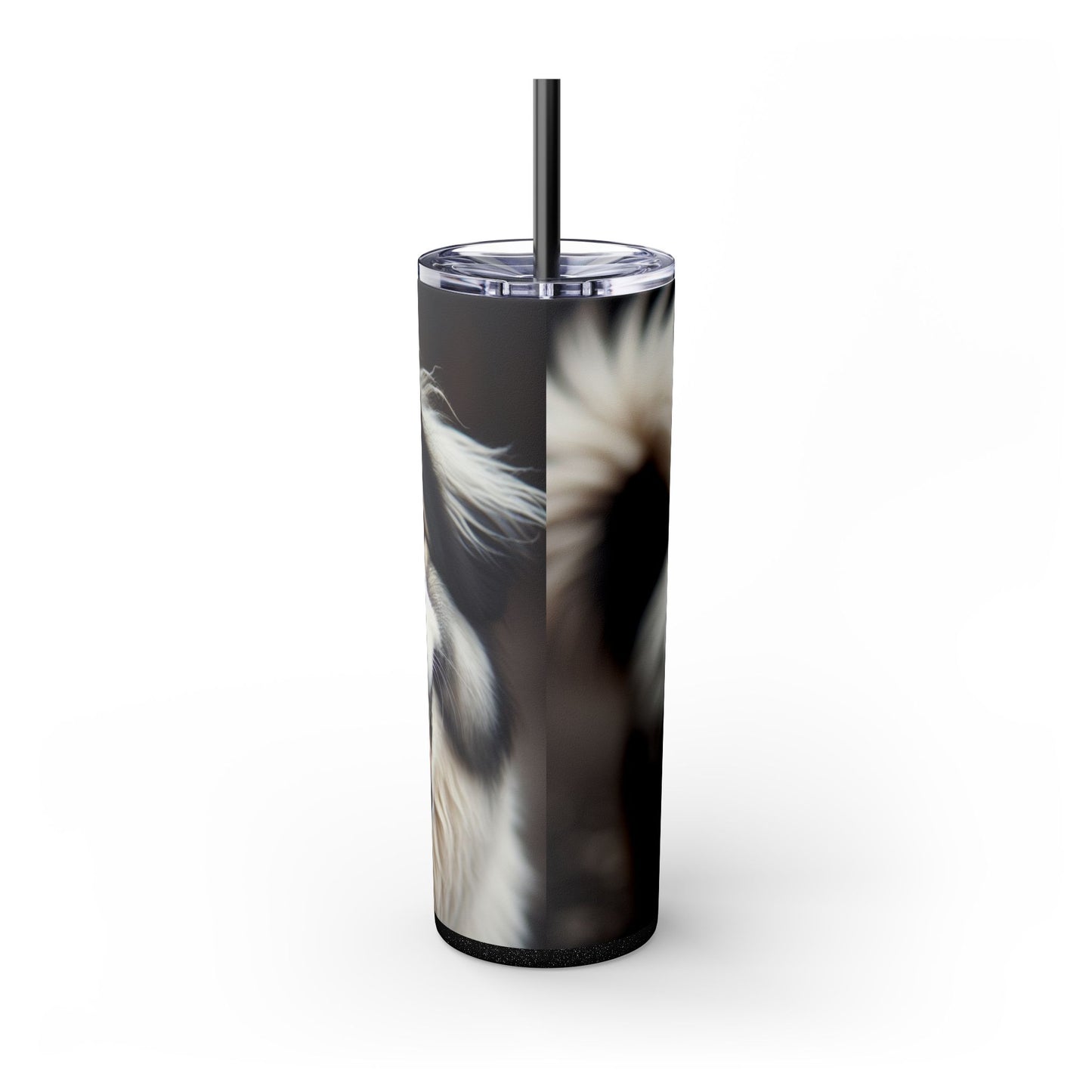 Romanian Mioritic Shepherd Dog Tumbler with Straw, 20oz