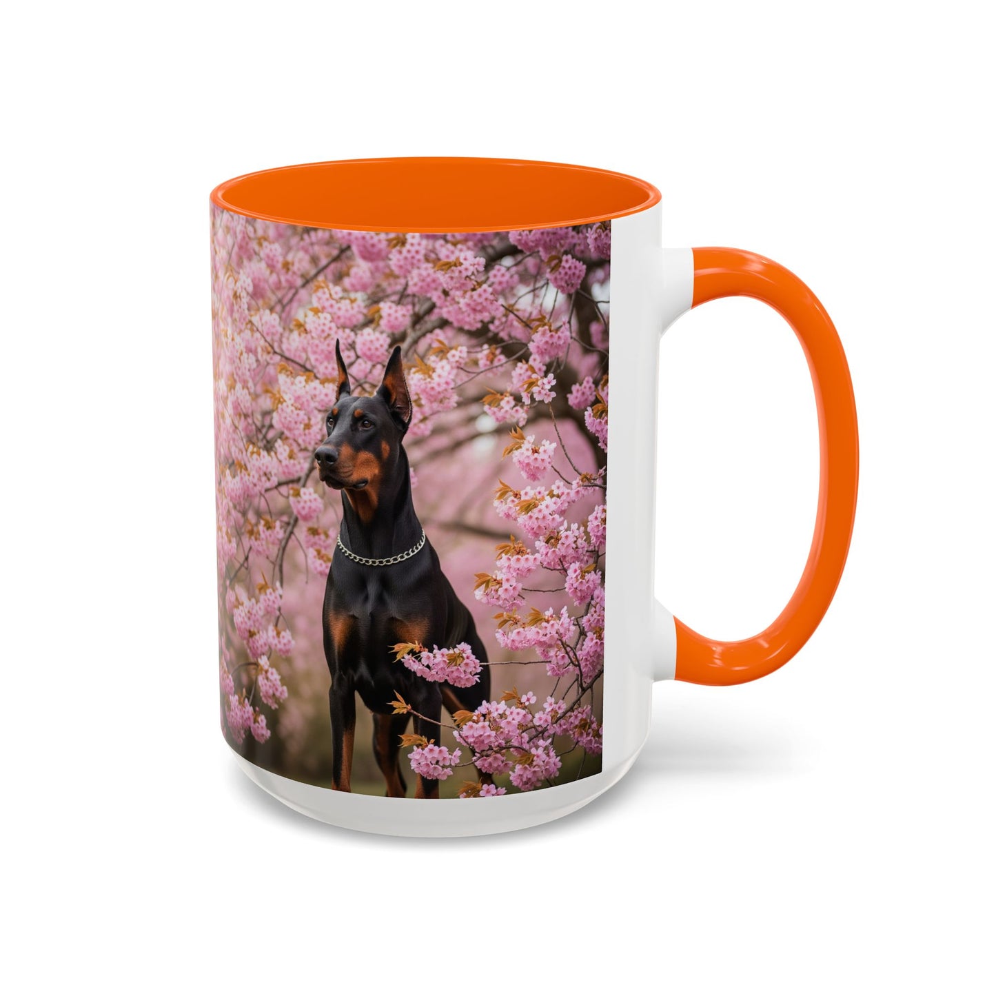 Doberman Accent Coffee Mug - Perfect Gift for Dog Lovers