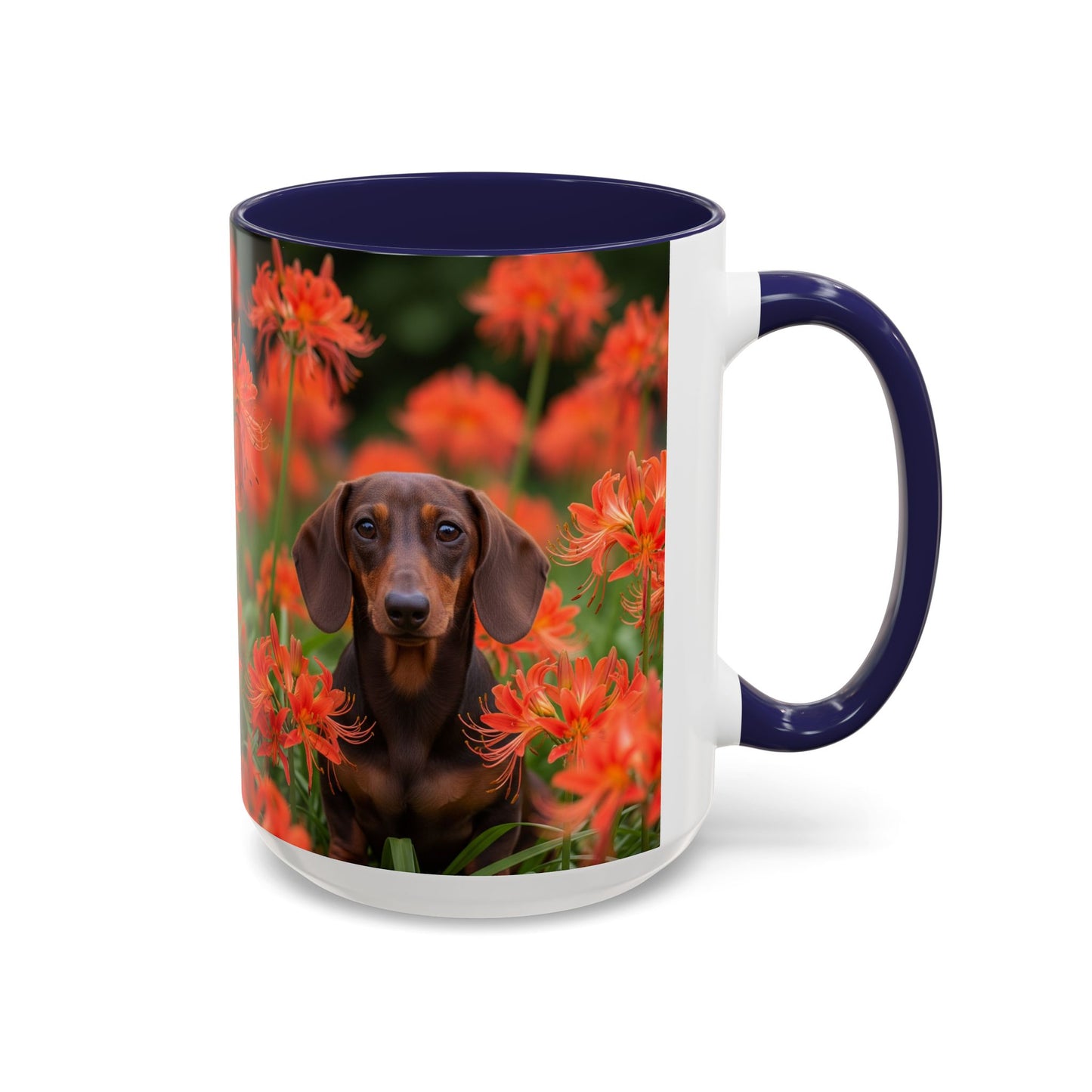Dachshund Accent Coffee Mug - Perfect Gift for Dog Lovers