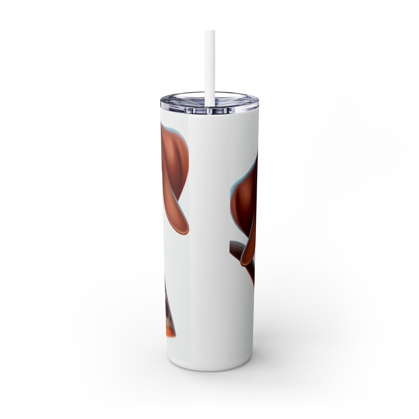 Braque du Bourbonnais Tumbler with Straw, 20oz