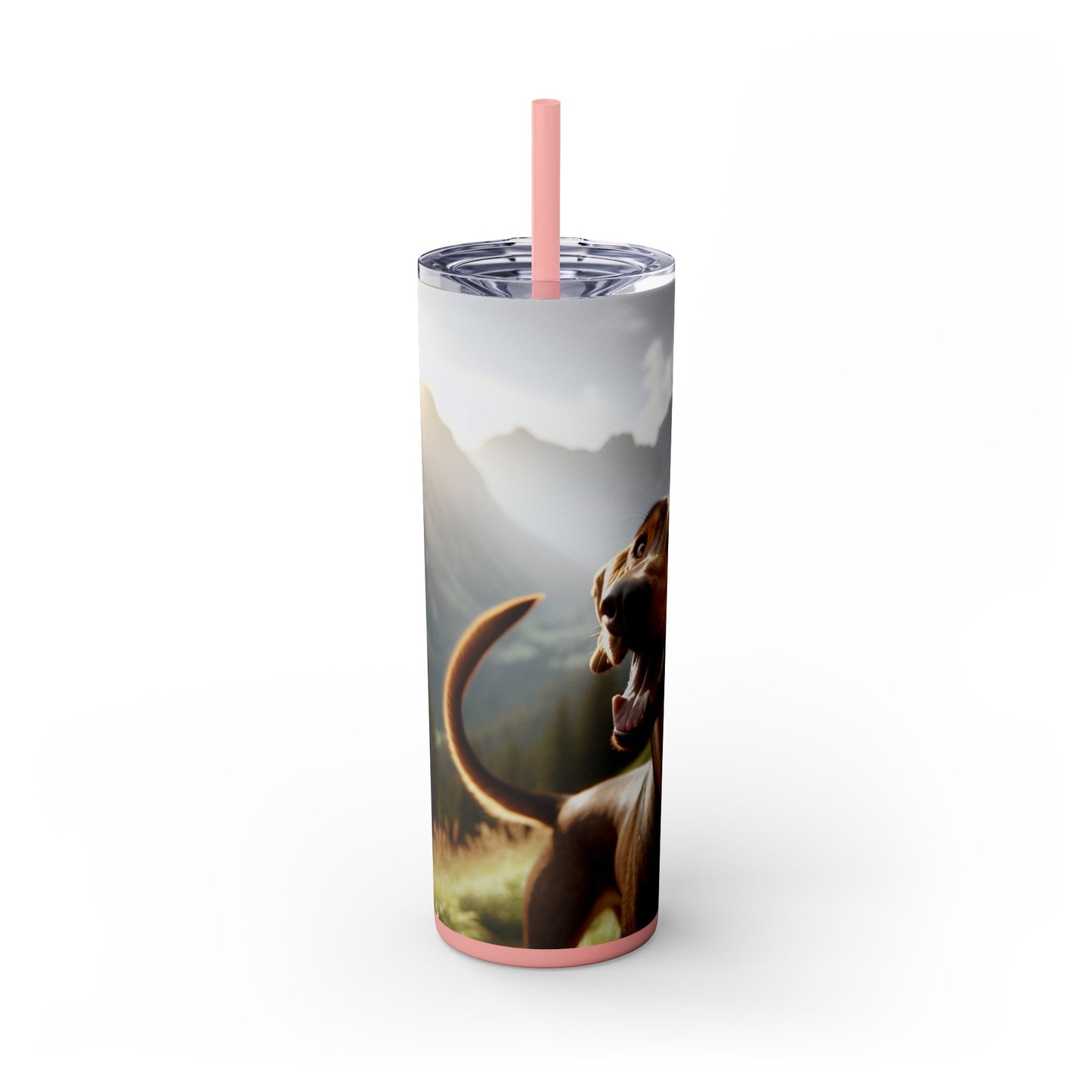 Bavarian Mountain Scent Hound Tumbler with Straw, 20oz