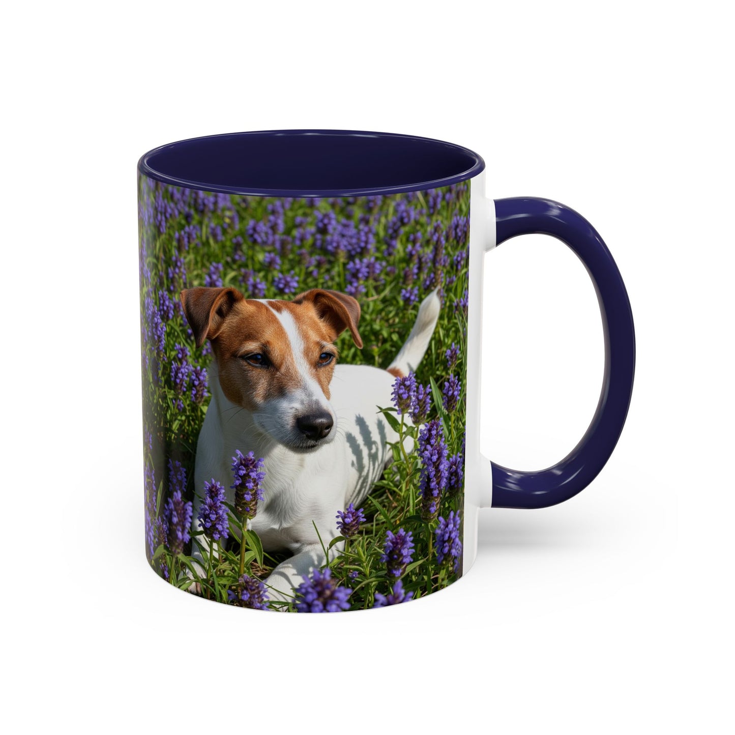 Jack Russell Terrier Accent Coffee Mug - Perfect Gift for Dog Lovers
