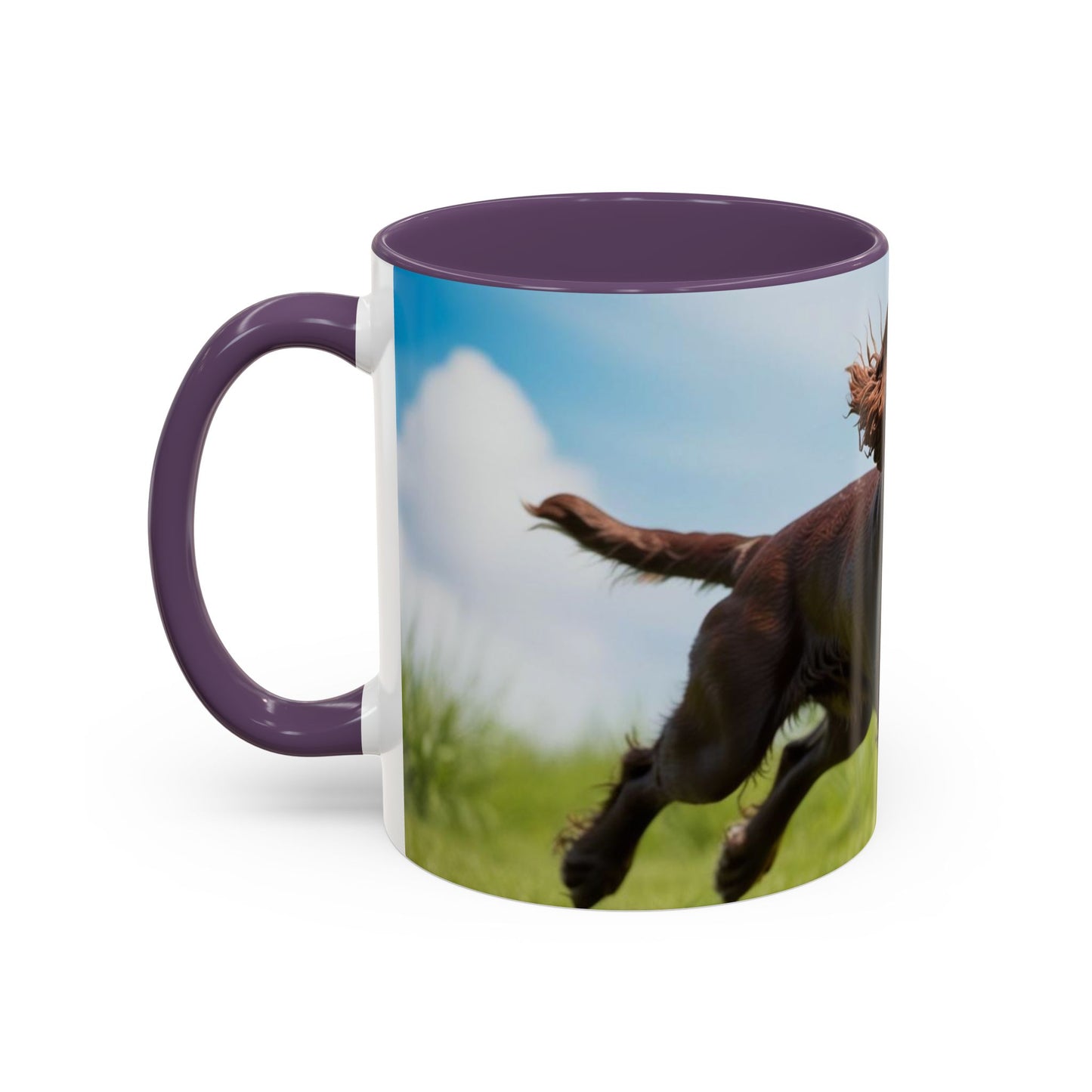 Irish Water Spaniel Accent Coffee Mug - Perfect Gift for Dog Lovers