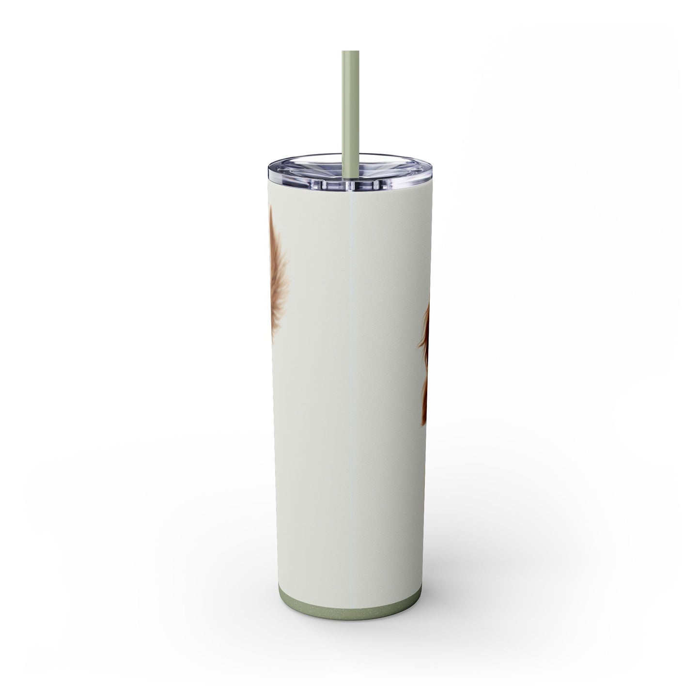 Italian Spinone Tumbler with Straw, 20oz