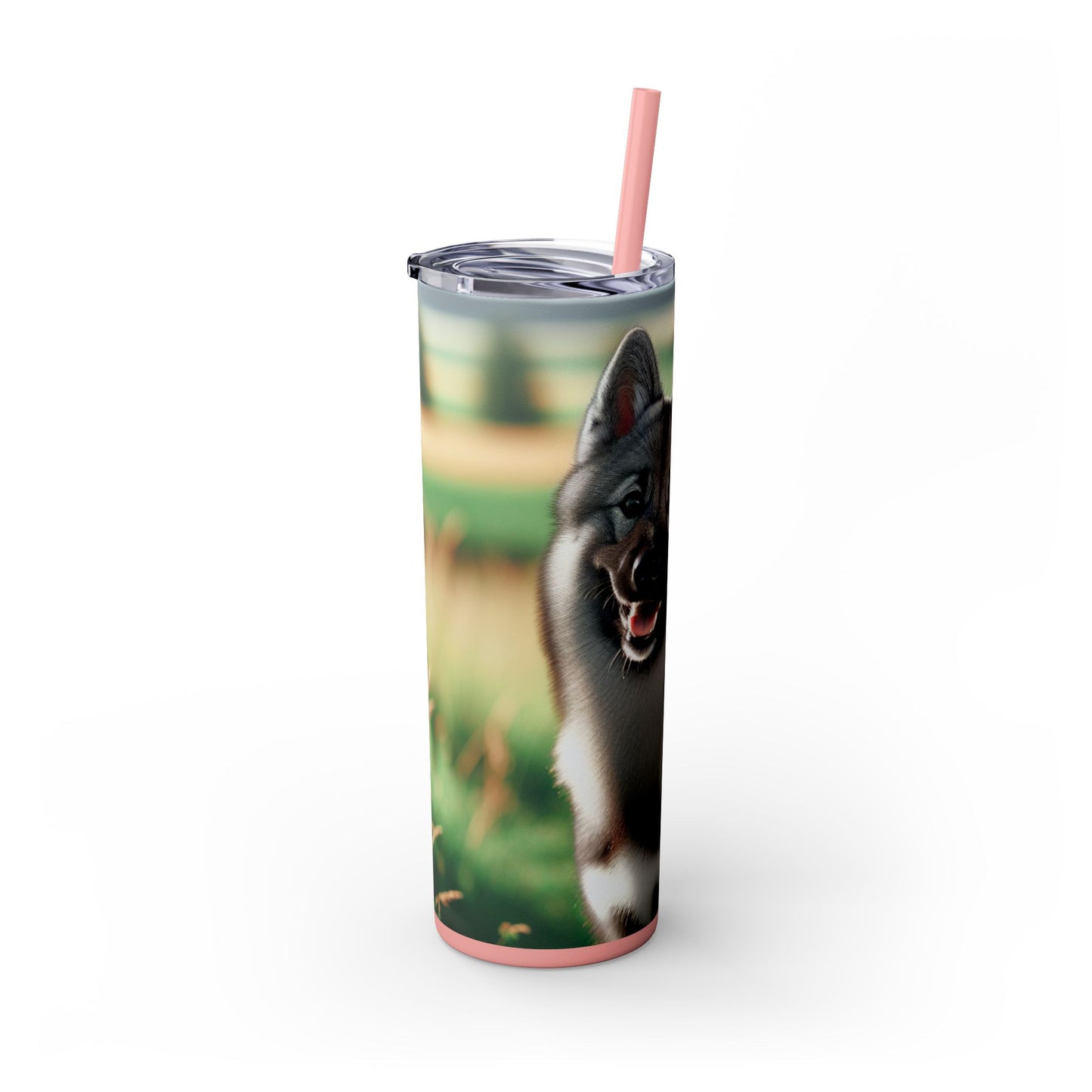 Norwegian Elkhound Tumbler with Straw, 20oz