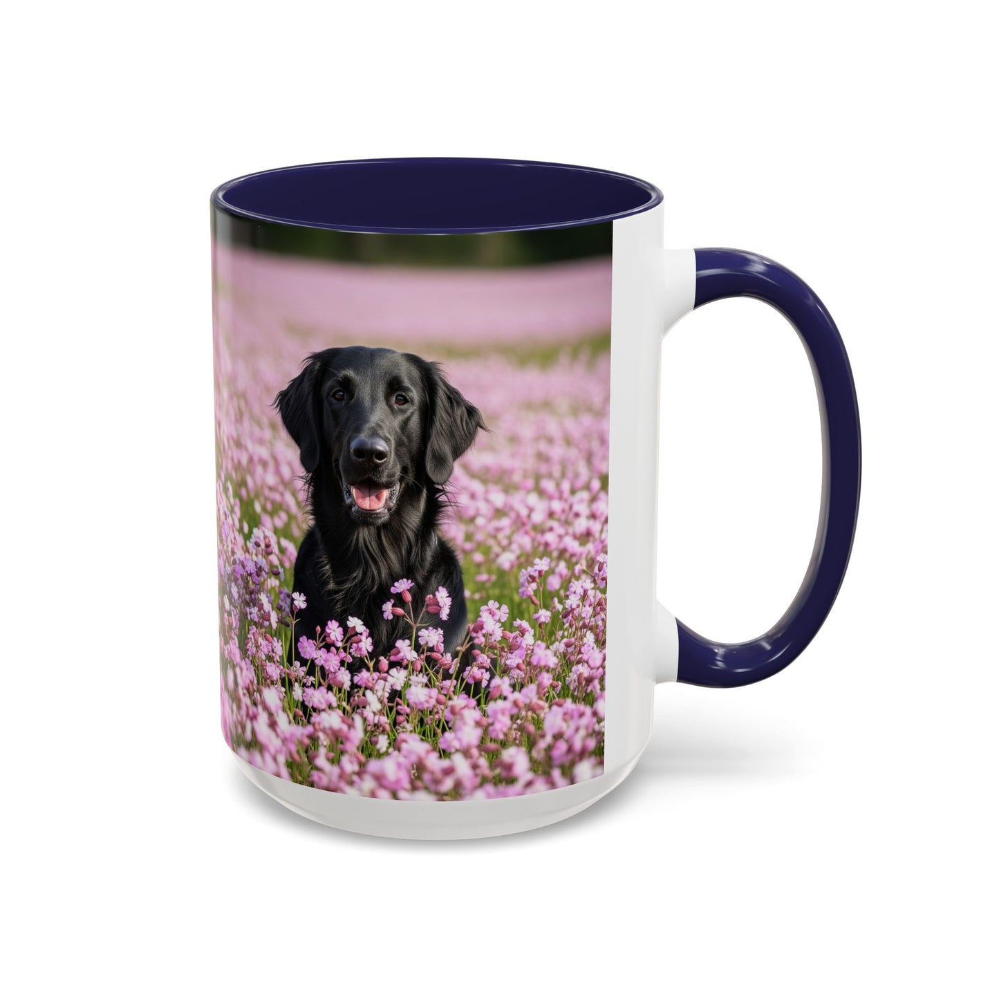 Flat Coated Retriever Accent Coffee Mug - Perfect Gift for Dog Lovers
