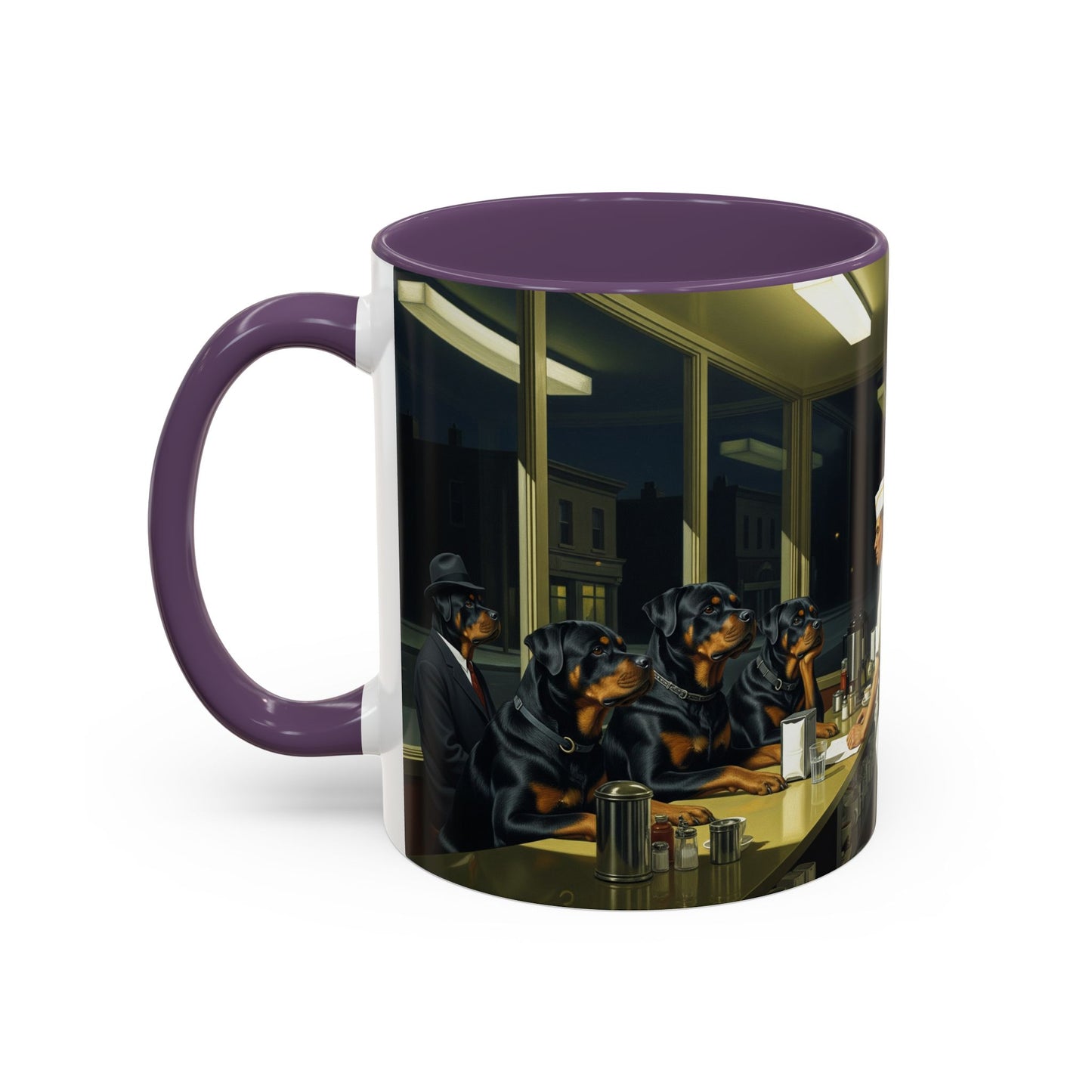 Rottweiler Accent Coffee Mug - Perfect Gift for Dog Lovers