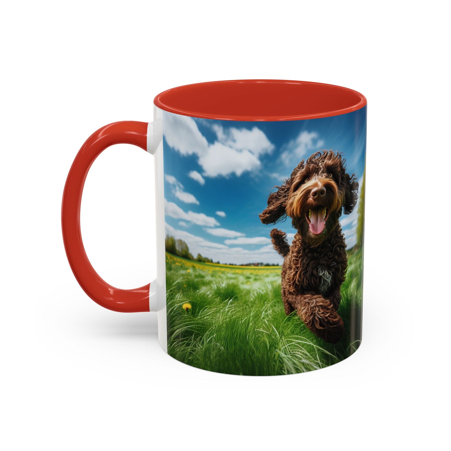 Wetterhoun Accent Coffee Mug - Perfect Gift for Dog Lovers