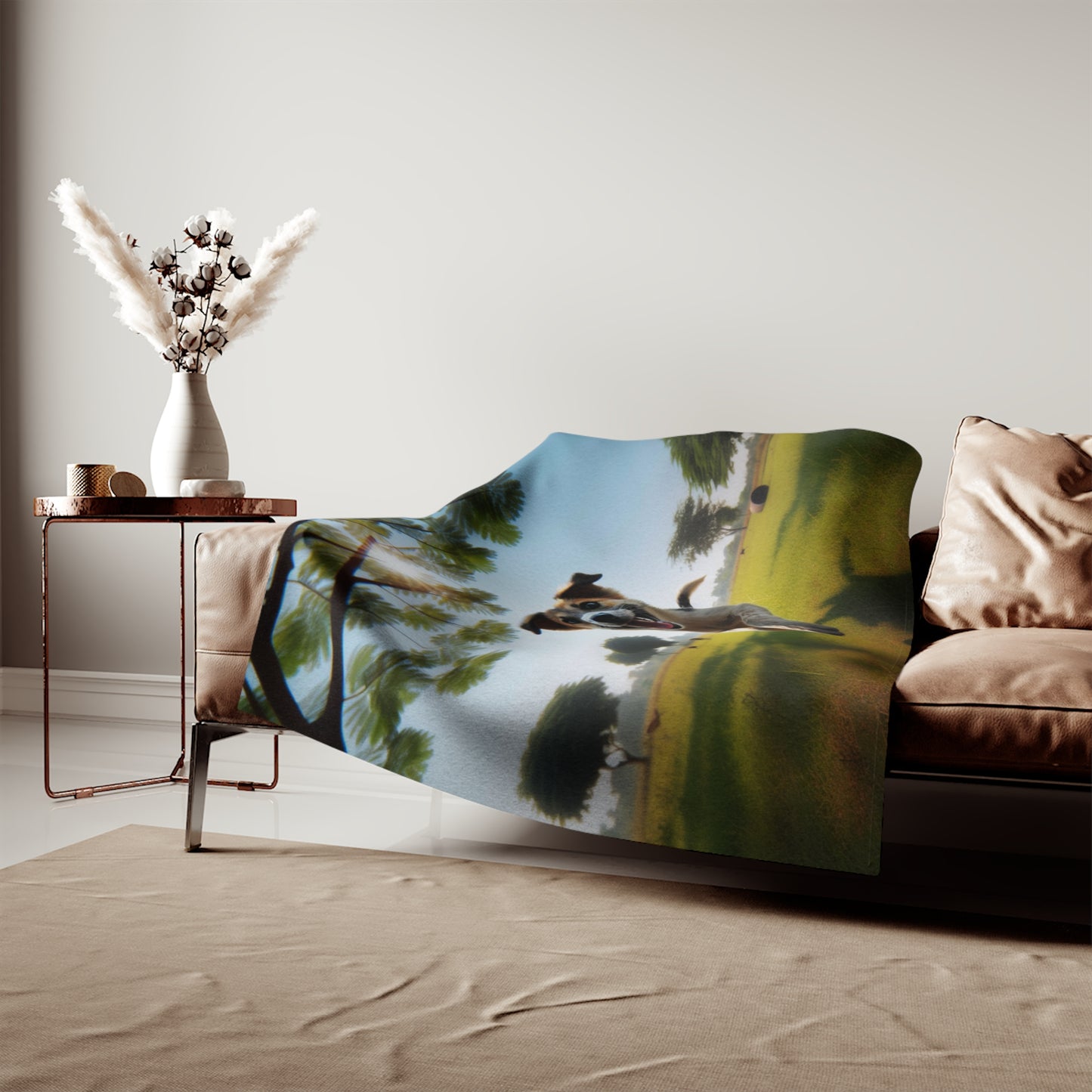 Indian Pariah Dog Sweatshirt Blanket