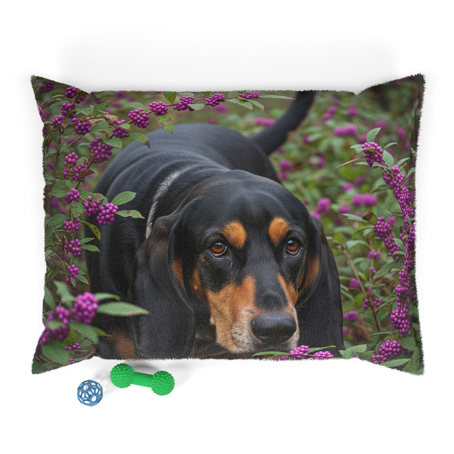 Black and Tan Coonhound Pet Bed