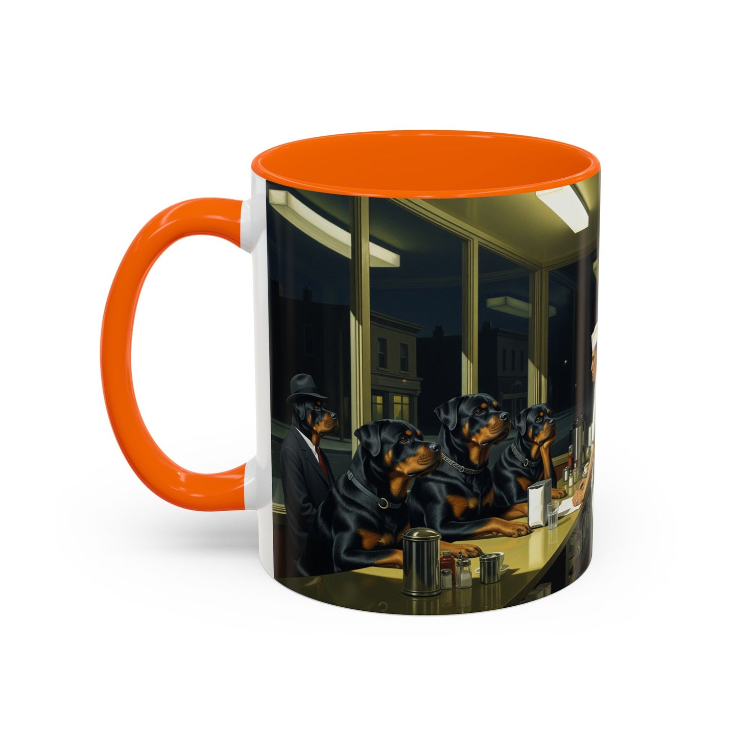 Rottweiler Accent Coffee Mug - Perfect Gift for Dog Lovers
