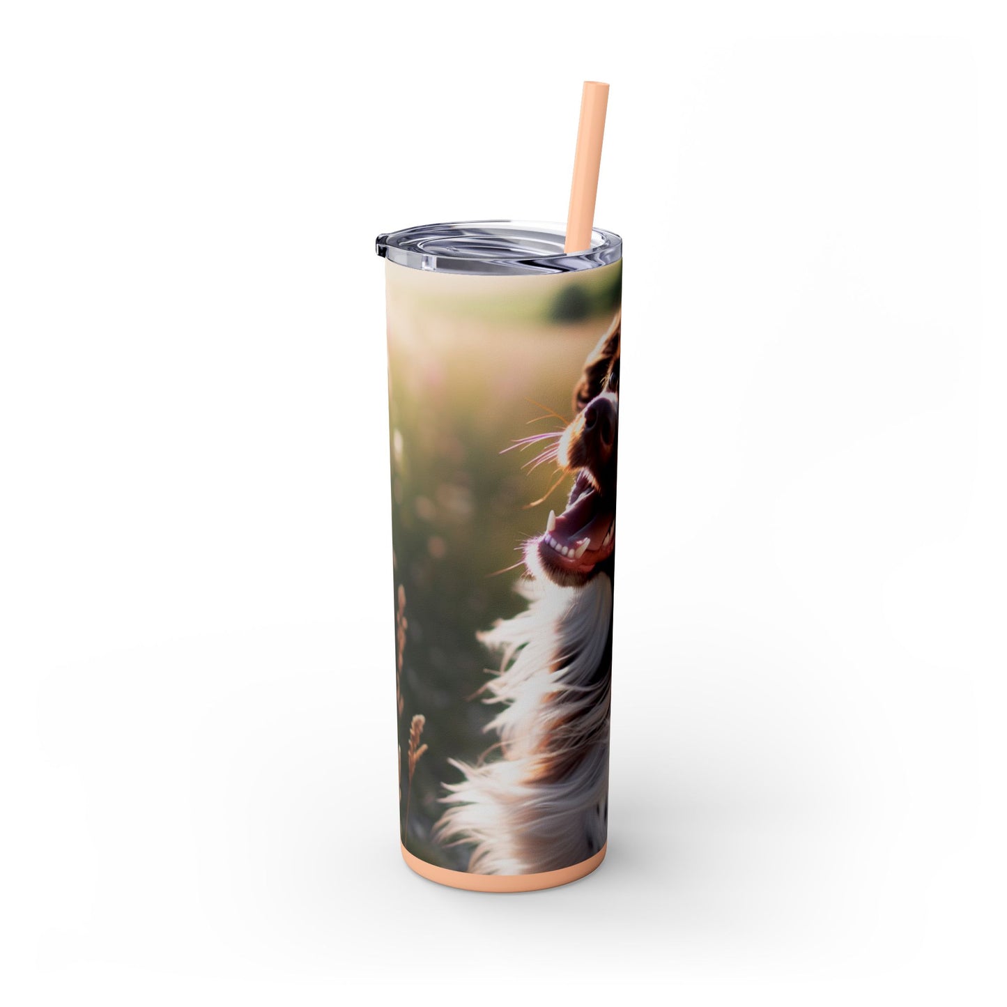 Small Munsterlander Tumbler with Straw, 20oz