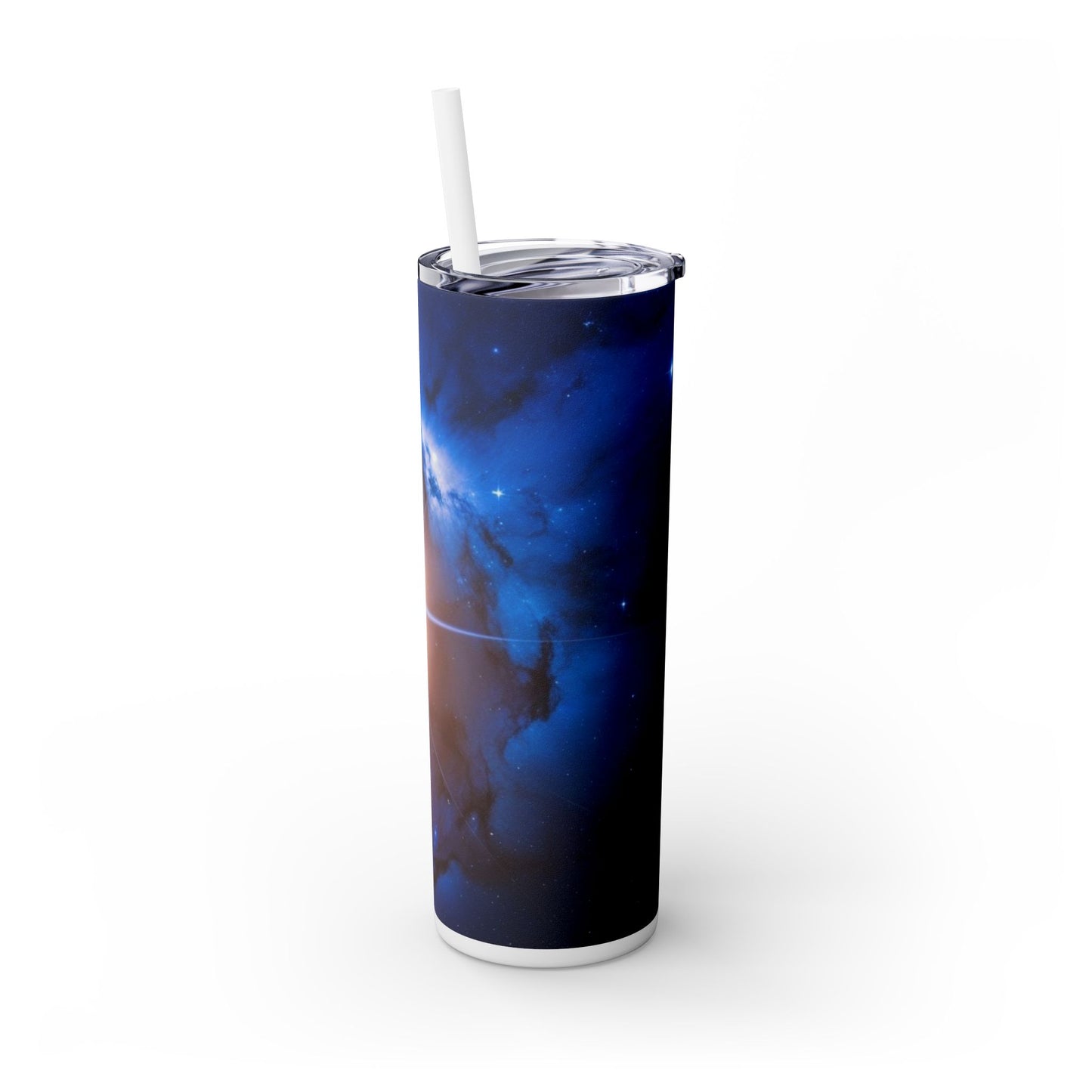 North Star Skinny Tumbler with Straw, 20oz