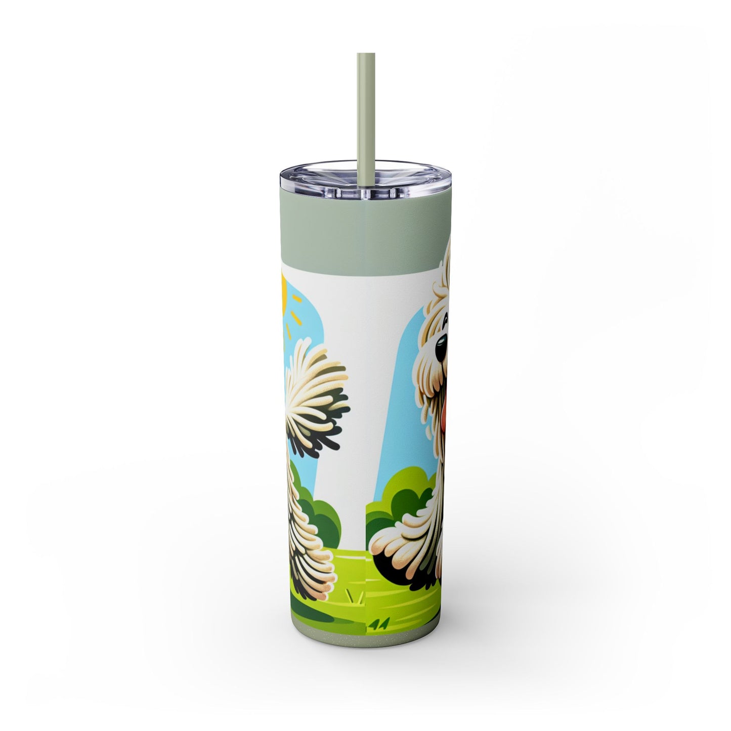 Komondor Tumbler with Straw, 20oz