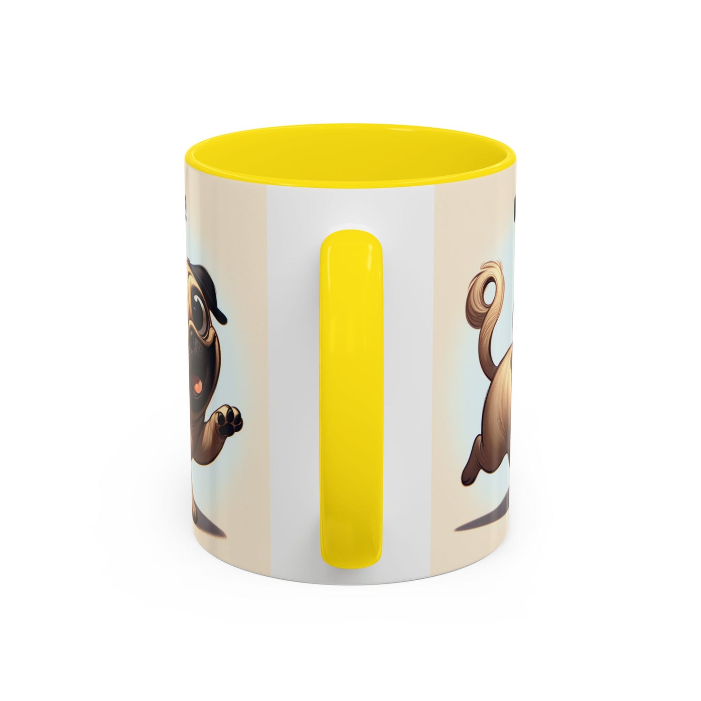Pug Accent Coffee Mug - Perfect Gift for Dog Lovers