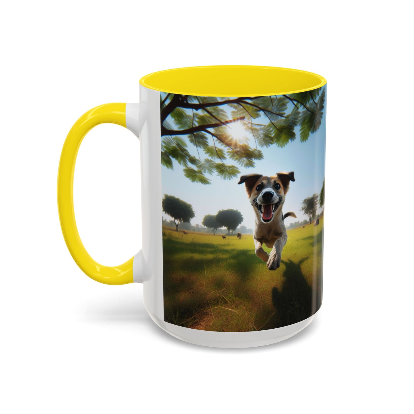Indian Pariah Dog Accent Coffee Mug - Perfect Gift for Dog Lovers
