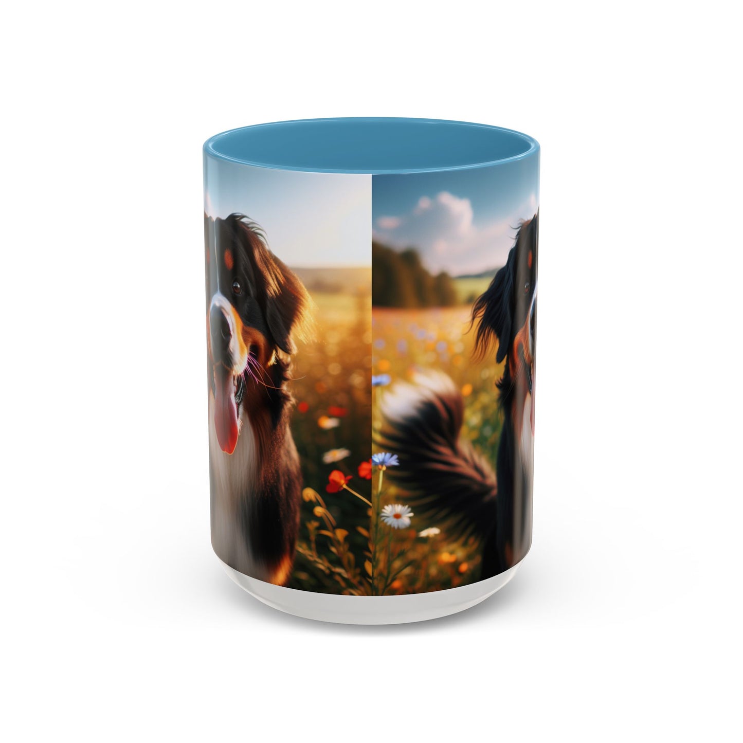 Bernese Mountain Dog Accent Coffee Mug - Perfect Gift for Dog Lovers