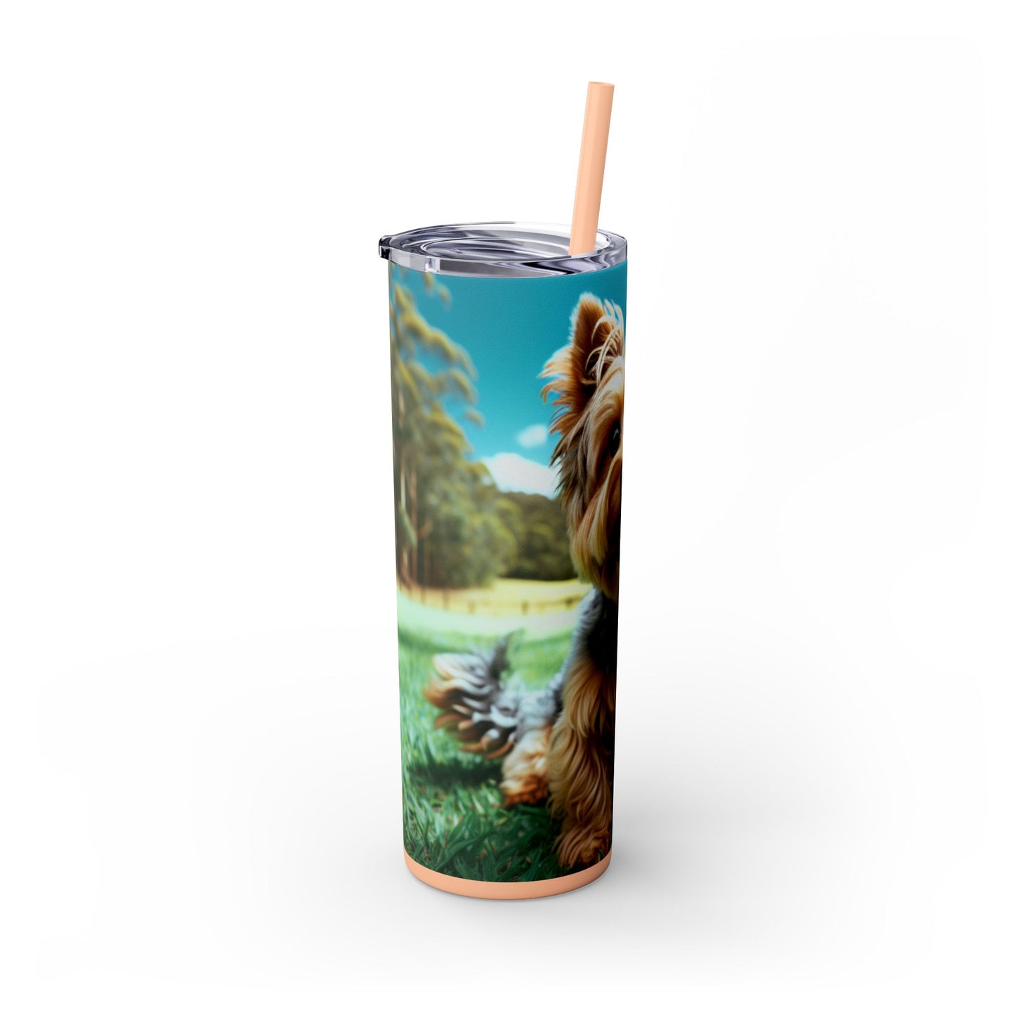 Australian Terrier Tumbler with Straw, 20oz