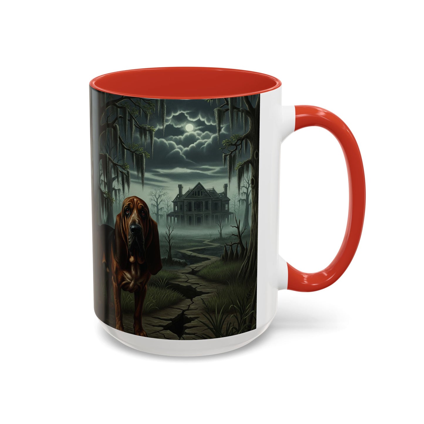 Bloodhound Accent Coffee Mug - Perfect Gift for Dog Lovers
