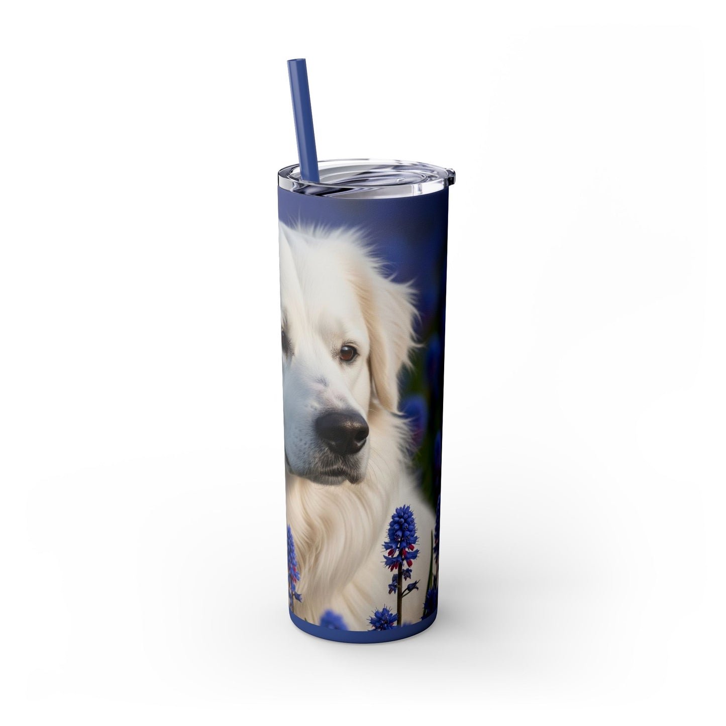 Portuguese Sheepdog Tumbler with Straw, 20oz